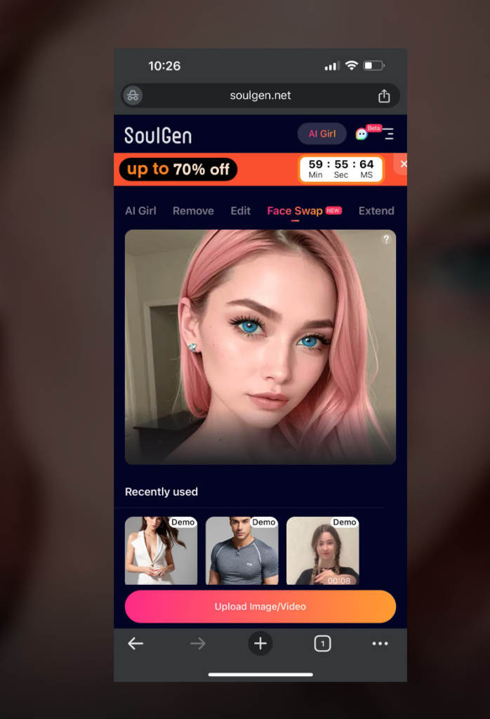 Generador de porno AI APK para Android Soulgen APK