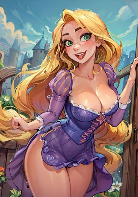 KI-Disney-Porno Rapunzel 