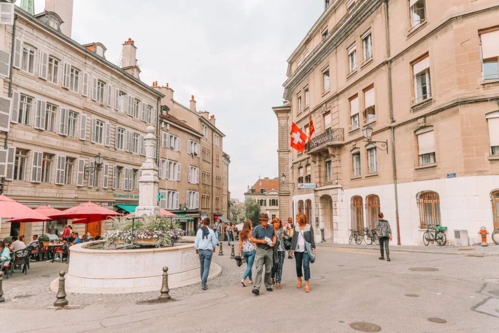 Old town geneva perfect spot for meeting beautiful geneva women 